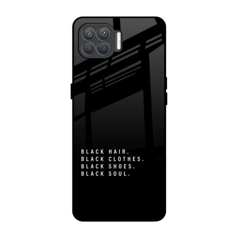 Black Soul Oppo F17 Pro Glass Back Cover Online