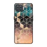 Bronze Texture Oppo F17 Pro Glass Back Cover Online