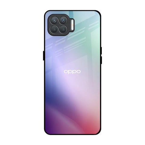 Abstract Holographic Oppo F17 Pro Glass Back Cover Online