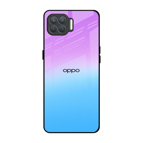 Unicorn Pattern Oppo F17 Pro Glass Back Cover Online