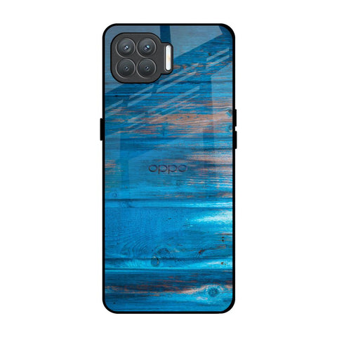 Patina Finish Oppo F17 Pro Glass Back Cover Online