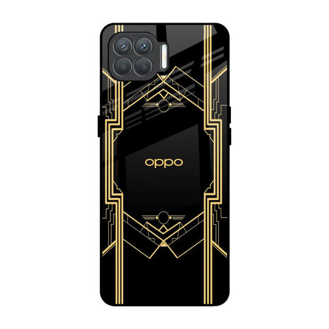 Sacred Logo Oppo F17 Pro Glass Back Cover Online