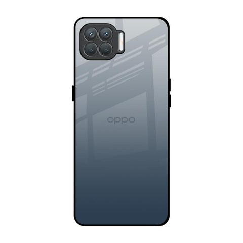 Smokey Grey Color Oppo F17 Pro Glass Back Cover Online