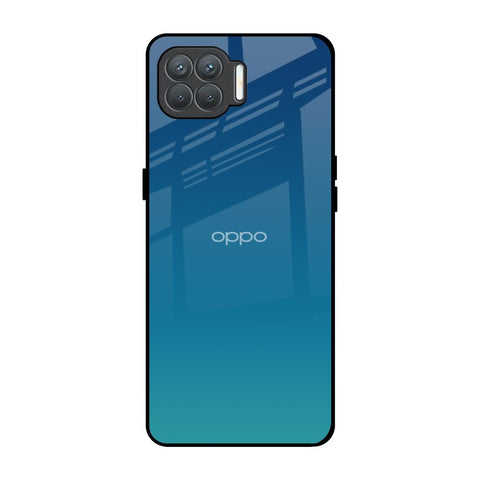 Celestial Blue Oppo F17 Pro Glass Back Cover Online