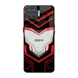 Quantum Suit Oppo F17 Pro Glass Back Cover Online