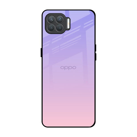 Lavender Gradient Oppo F17 Pro Glass Back Cover Online