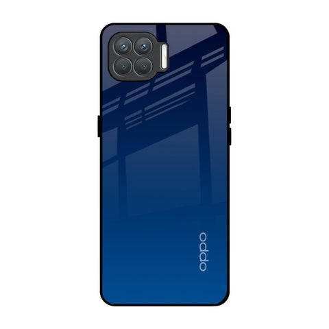 Very Blue Oppo F17 Pro Glass Back Cover Online