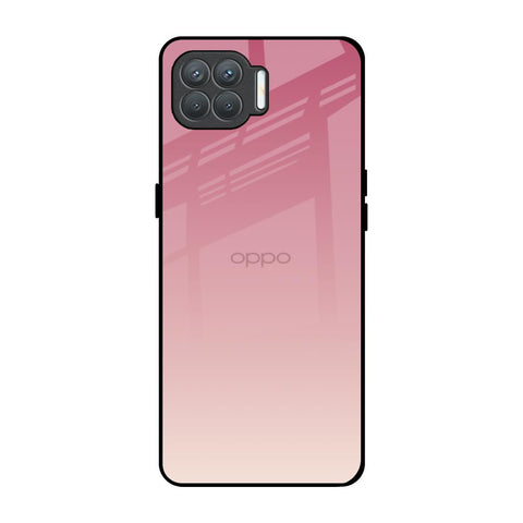 Blooming Pink Oppo F17 Pro Glass Back Cover Online