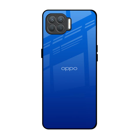 Egyptian Blue Oppo F17 Pro Glass Back Cover Online