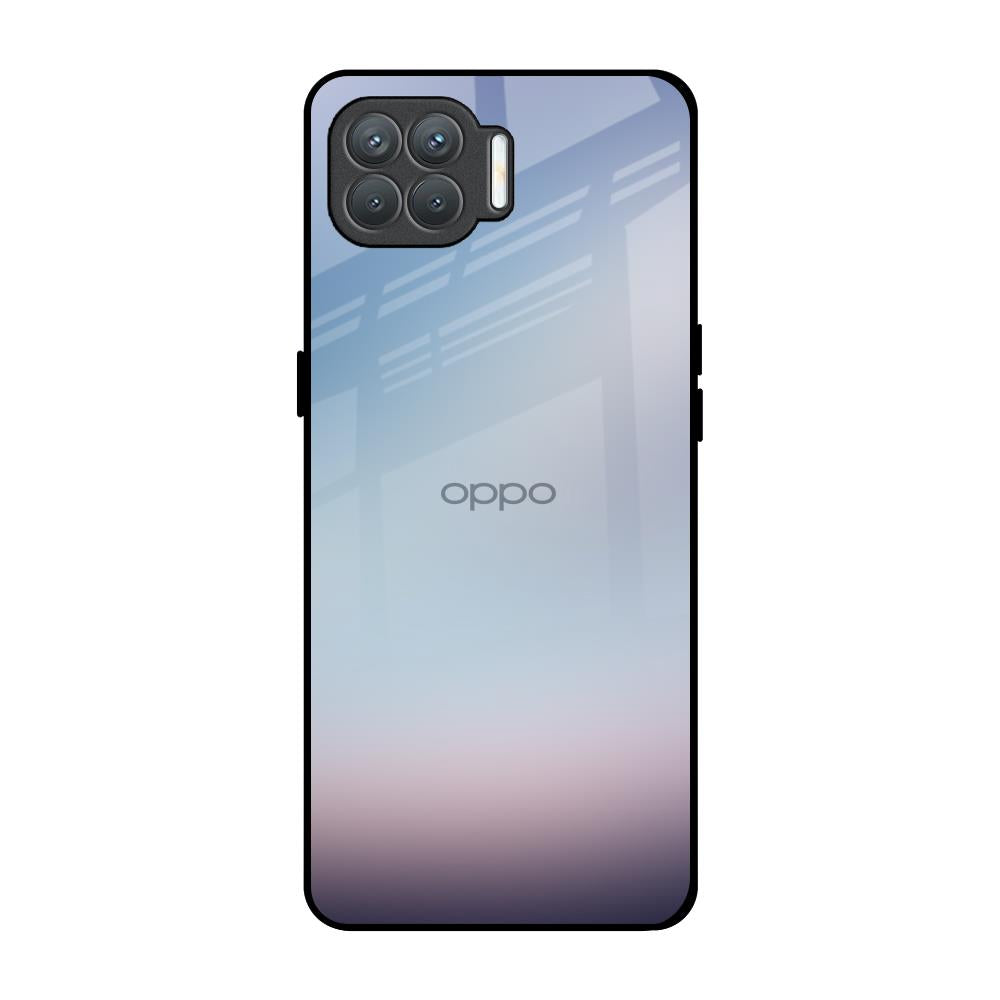 Light Sky Texture Oppo F17 Pro Glass Back Cover Online