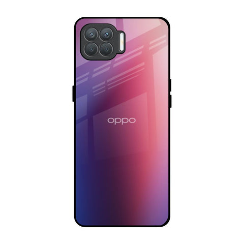 Multi Shaded Gradient Oppo F17 Pro Glass Back Cover Online
