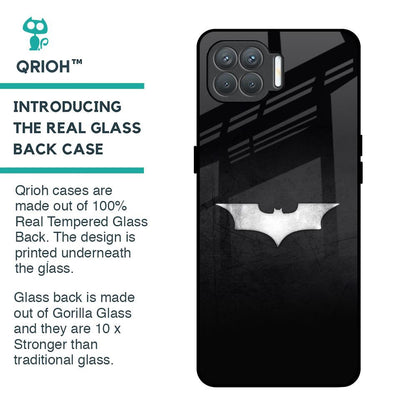 Super Hero Logo Glass Case for Oppo F17 Pro