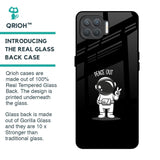 Peace Out Astro Glass Case for Oppo F17 Pro