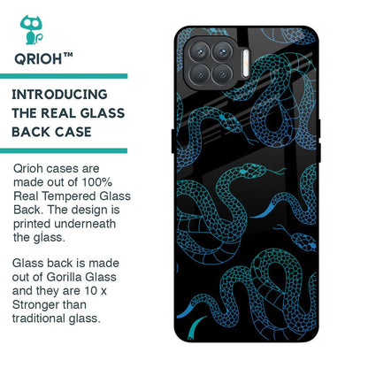 Serpentine Glass Case for Oppo F17 Pro