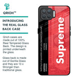 Supreme Ticket Glass Case for Oppo F17 Pro