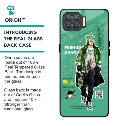 Zoro Bape Glass Case for Oppo F17 Pro