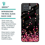 Heart Rain Fall Glass Case For Oppo F17 Pro