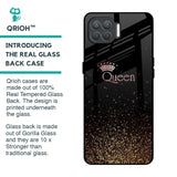 I Am The Queen Glass Case for Oppo F17 Pro