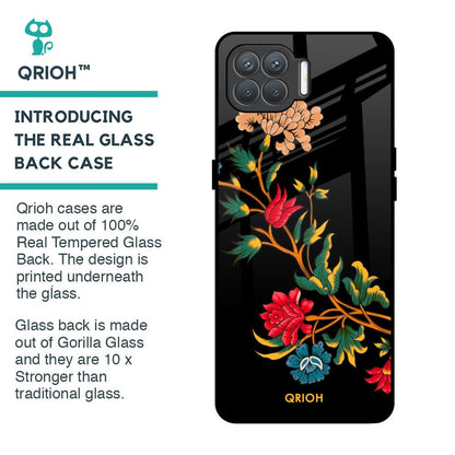 Dazzling Art Glass Case for Oppo F17 Pro