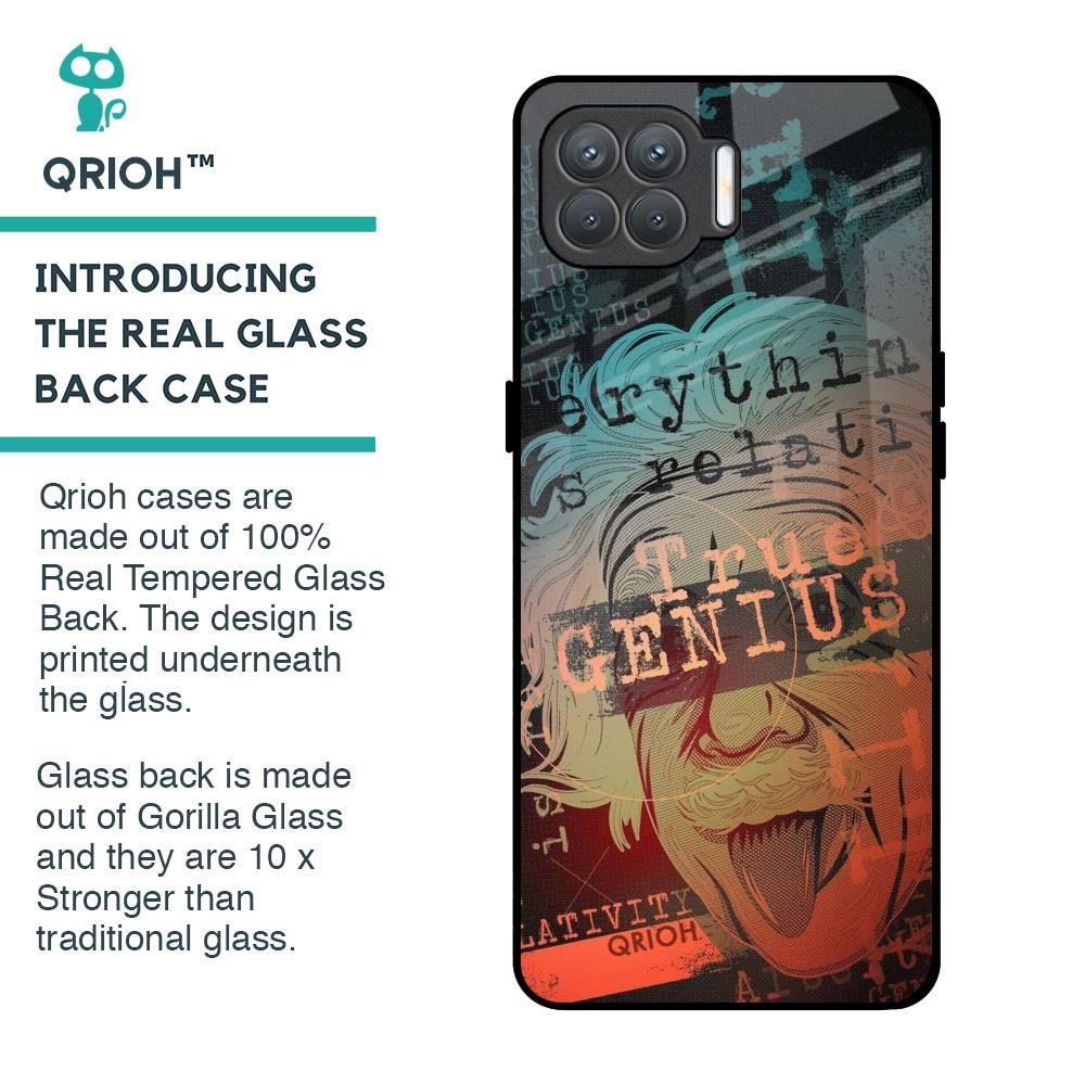 True Genius Glass Case for Oppo F17 Pro