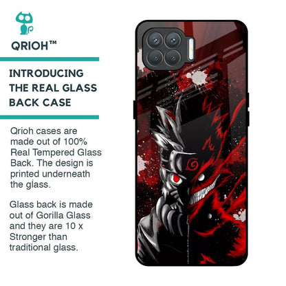 Dark Character Glass Case for Oppo F17 Pro