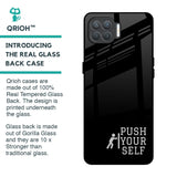 Push Your Self Glass Case for Oppo F17 Pro