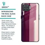 Brush Stroke Art Glass Case for Oppo F17 Pro