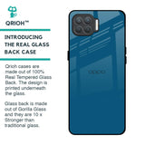 Cobalt Blue Glass Case for Oppo F17 Pro
