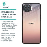 Golden Mauve Glass Case for Oppo F17 Pro