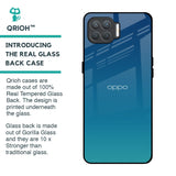 Celestial Blue Glass Case For Oppo F17 Pro