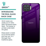 Harbor Royal Blue Glass Case For Oppo F17 Pro
