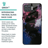 Smudge Brush Glass case for Oppo F17 Pro