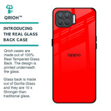 Blood Red Glass Case for Oppo F17 Pro