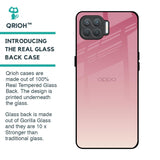 Blooming Pink Glass Case for Oppo F17 Pro