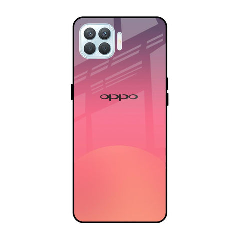 Sunset Orange Oppo F17 Pro Glass Cases & Covers Online