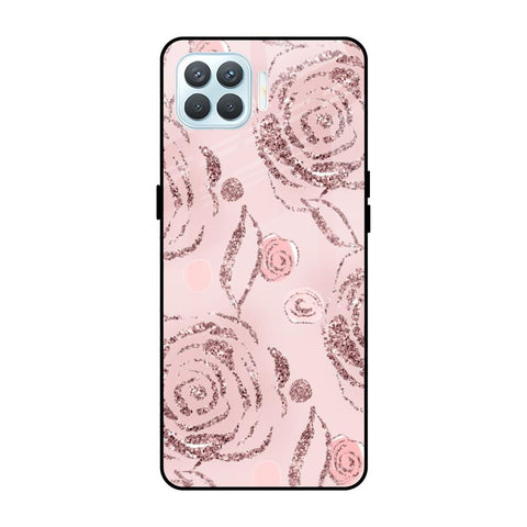 Shimmer Roses Oppo F17 Pro Glass Cases & Covers Online