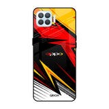 Race Jersey Pattern Oppo F17 Pro Glass Cases & Covers Online
