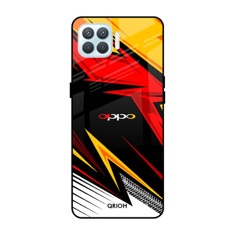 Race Jersey Pattern Oppo F17 Pro Glass Cases & Covers Online