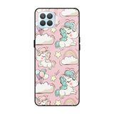 Balloon Unicorn Oppo F17 Pro Glass Cases & Covers Online