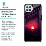 Morning Red Sky Glass Case For Oppo F17 Pro