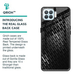 Dark Abstract Pattern Glass Case For Oppo F17 Pro