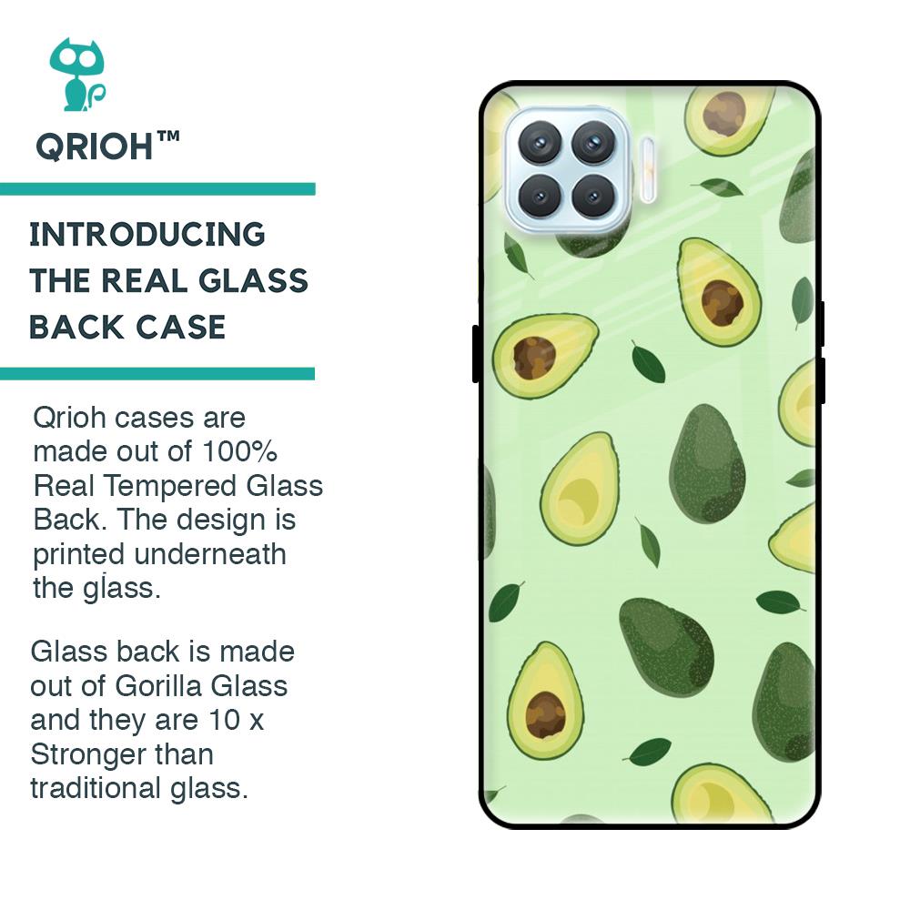 Pears Green Glass Case For Oppo F17 Pro