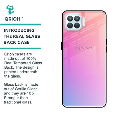 Dusky Iris Glass case for Oppo F17 Pro