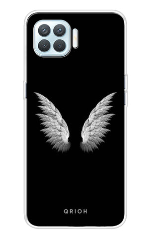 White Angel Wings Oppo F17 Pro Back Cover