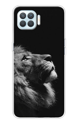 Lion Looking to Sky Oppo F17 Pro Back Cover