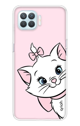 Cute Kitty Oppo F17 Pro Back Cover