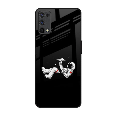 Space Traveller Realme 7 Pro Glass Back Cover Online