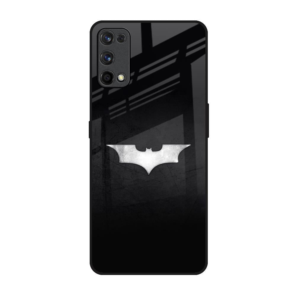Super Hero Logo Realme 7 Pro Glass Back Cover Online