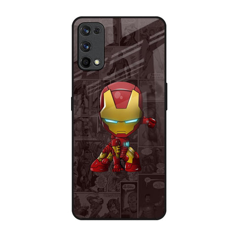 Angry Baby Super Hero Realme 7 Pro Glass Back Cover Online