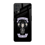 Touch Me & You Die Realme 7 Pro Glass Back Cover Online